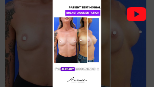 YouTube video titled Kayla-Breast Augmentation Patient Testimonial/Before & After | Avance Plastic Surgery Institute